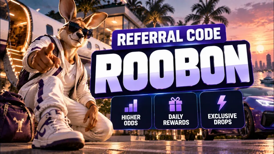 Roobet Referral Code – ROOBON – Best Code
